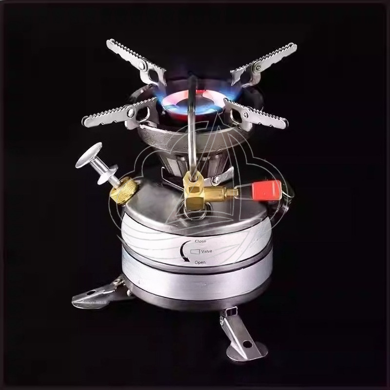 オールインワンポータブルキャンプストーブキット、多燃料バーナ - Camping Cooking Burner のレビューと価格