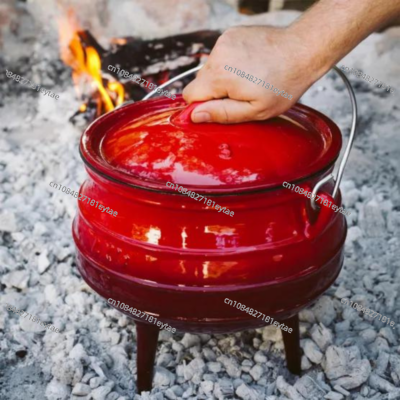 新品在庫あり エナメル鋳鉄製ポトジポット アウトドアキャンプ - Camping Cooking Cast Iron のレビューと価格