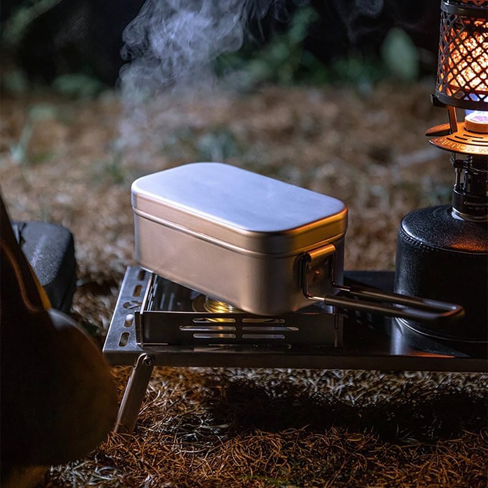 超軽量食器 キャンプ調理器具 ランチボックス 調理鍋 ピクニ - Camping Cooking Kitchen のレビューと価格