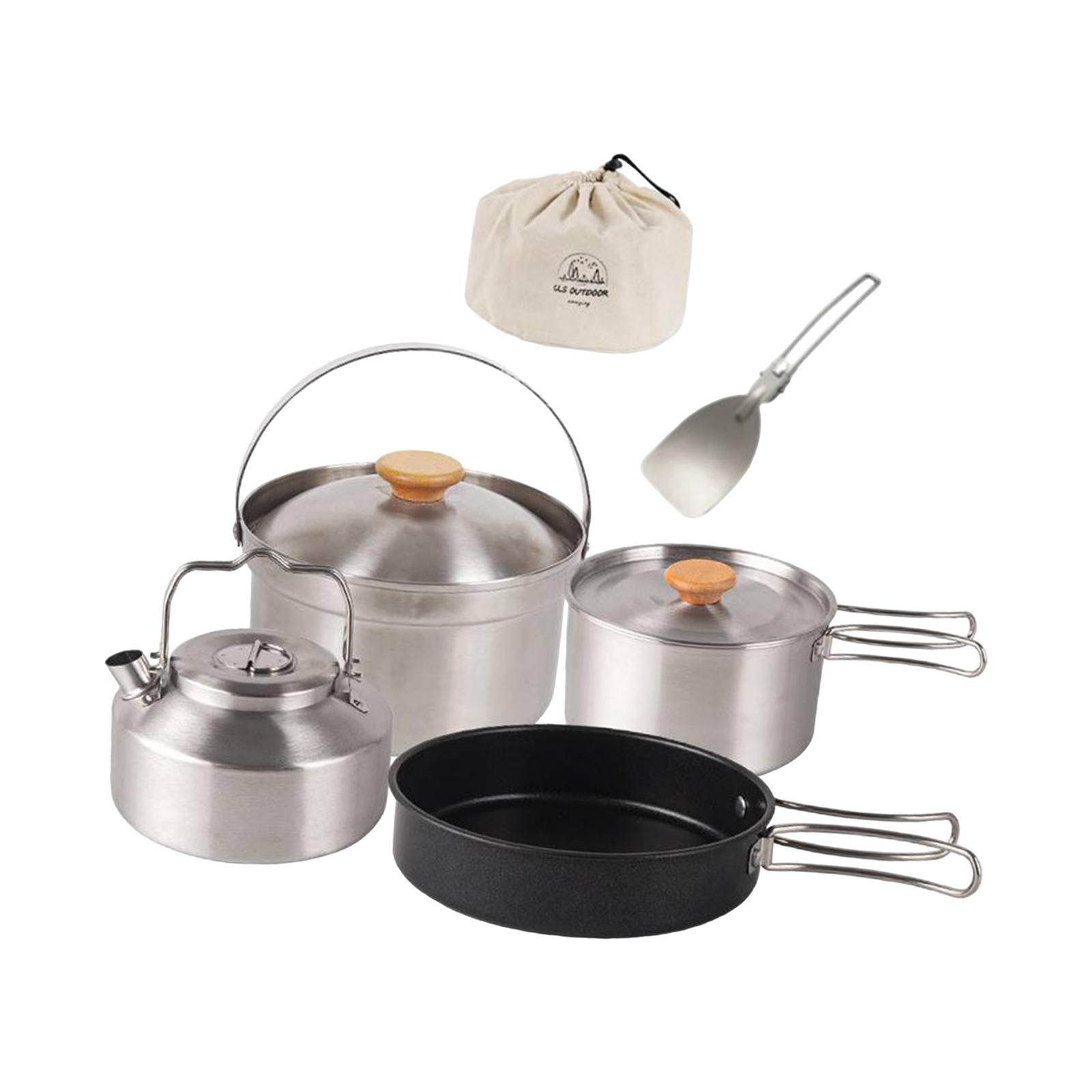キャンプ調理器具 クックギア ポータブル ノンスティックフラ - Camping Cooking Frying Pan のレビューと価格