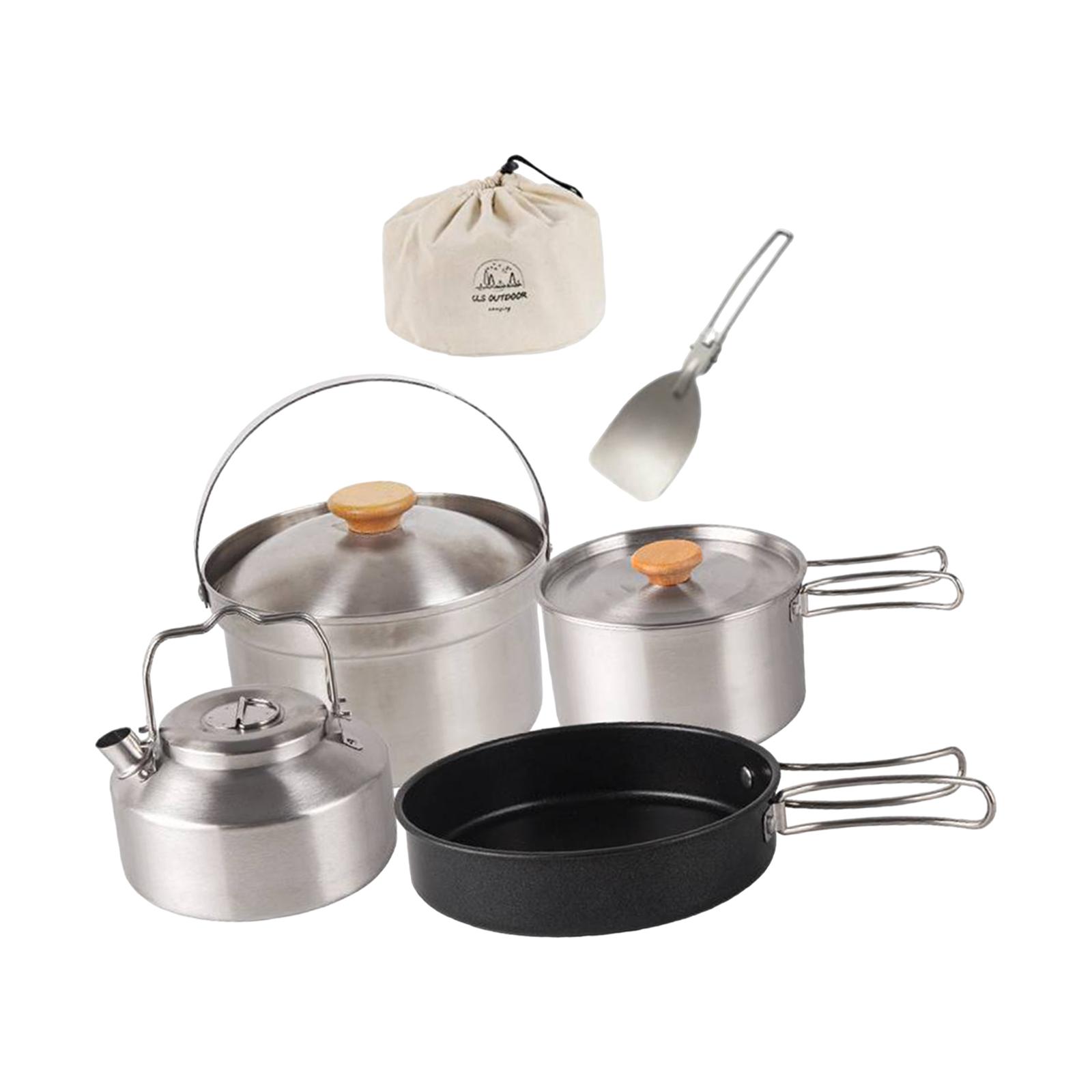 キャンプ調理器具 クックギア ポータブル ノンスティックフラ - Camping Cooking Frying Pan のレビューと価格
