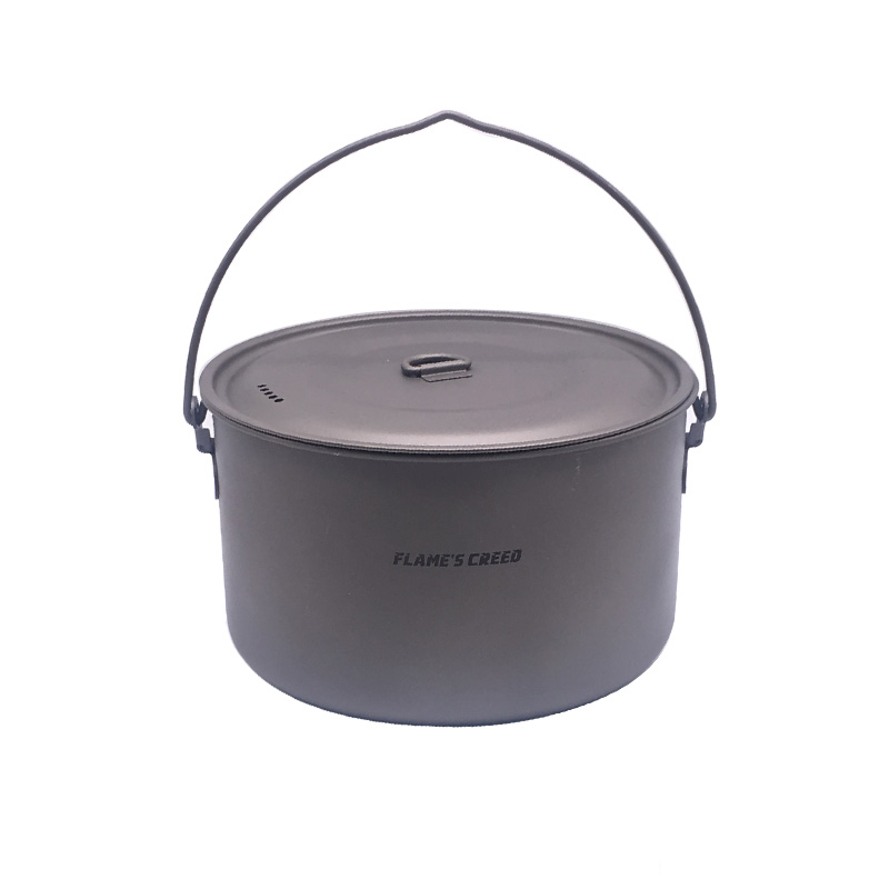 FLAME'S 信条 1100 ミリリットル 1950 ミリ - Camping Cooking Frying Pan のレビューと価格