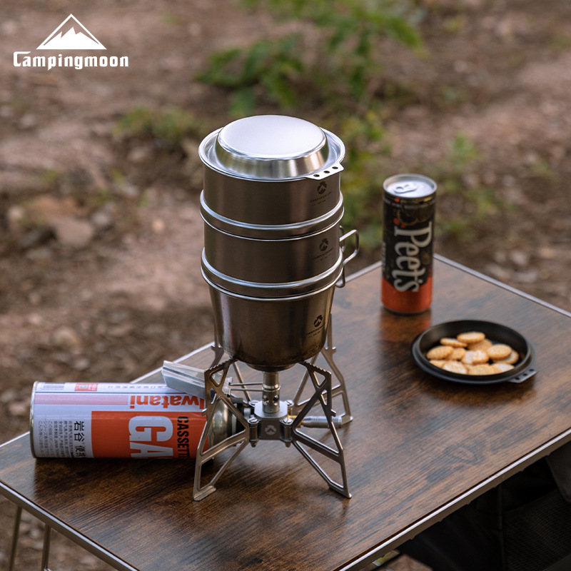 CAMPINGMOON S-SD 厚みのあるステンレス製フラ - Camping Cooking Dishes のレビューと価格