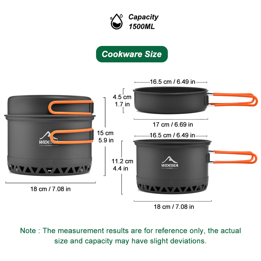 キャンプ食器アウトドア調理器具セットポット観光ケトルコーヒー - Camping Cooking Pot Set のレビューと価格