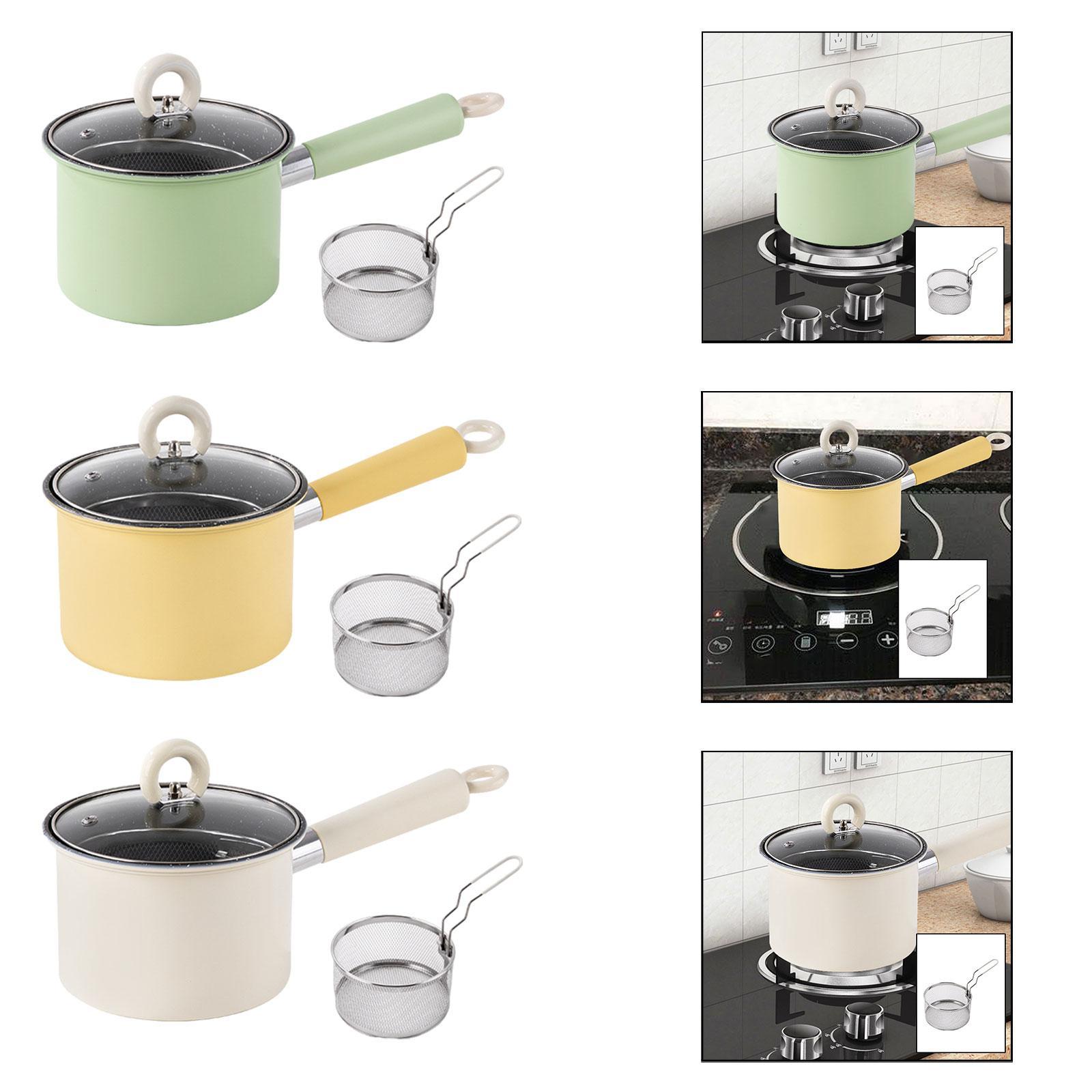 ほとんどのコンロに対応した揚げ鍋、ストックポット、ソースパン - Camping Cooking Cast Iron のレビューと価格