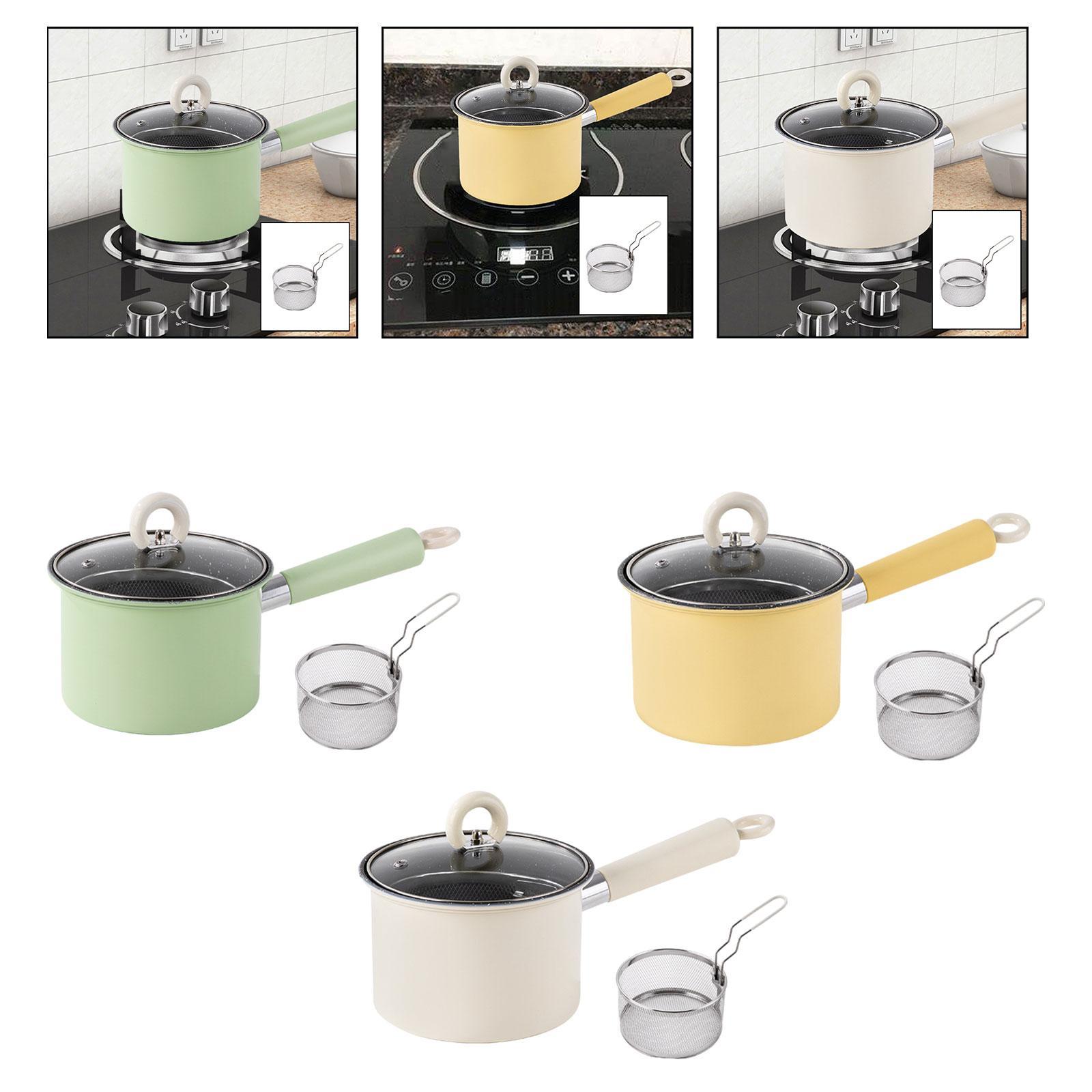 ほとんどのコンロに対応した揚げ鍋、ストックポット、ソースパン - Camping Cooking Cast Iron のレビューと価格
