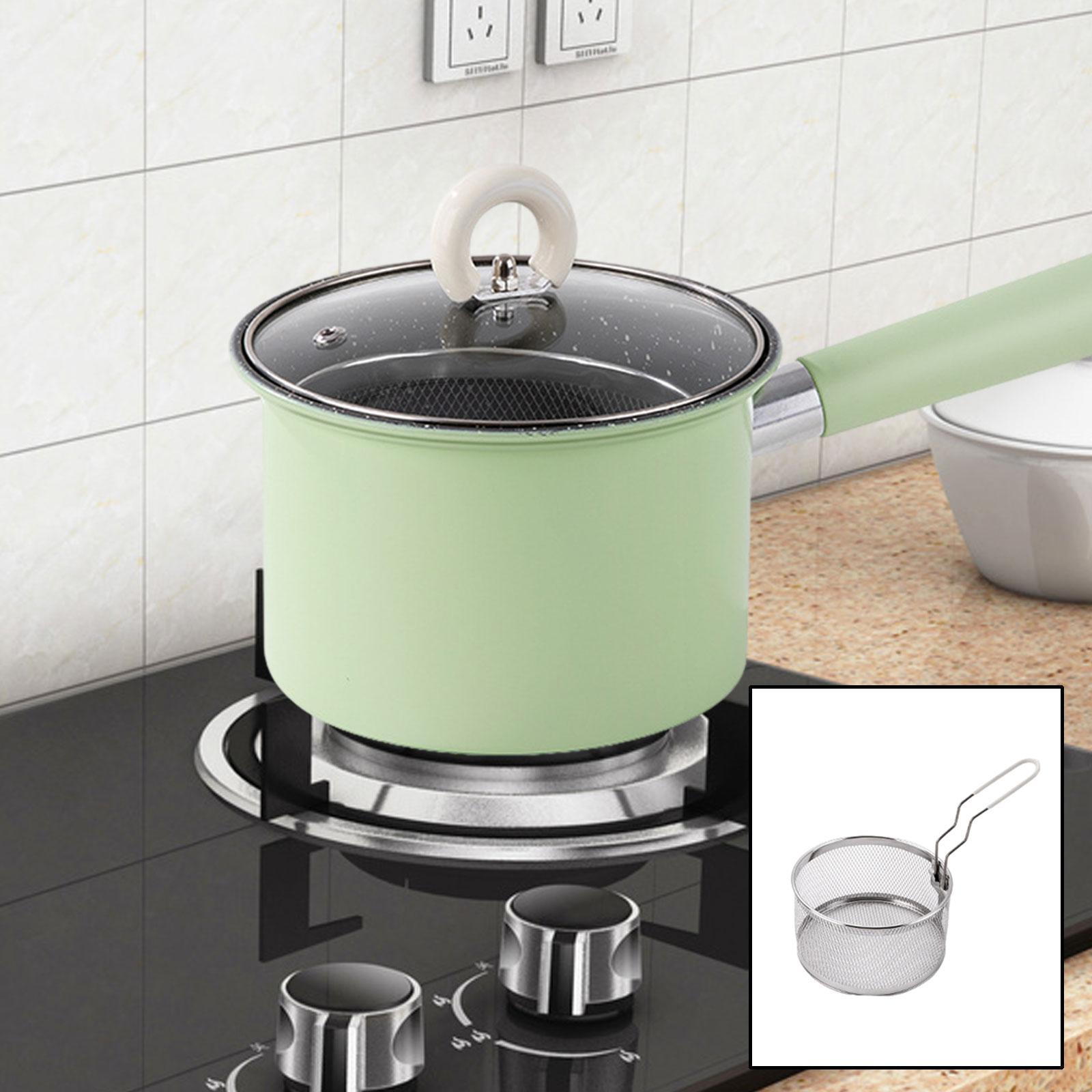 ほとんどのコンロに対応した揚げ鍋、ストックポット、ソースパン - Camping Cooking Cast Iron のレビューと価格