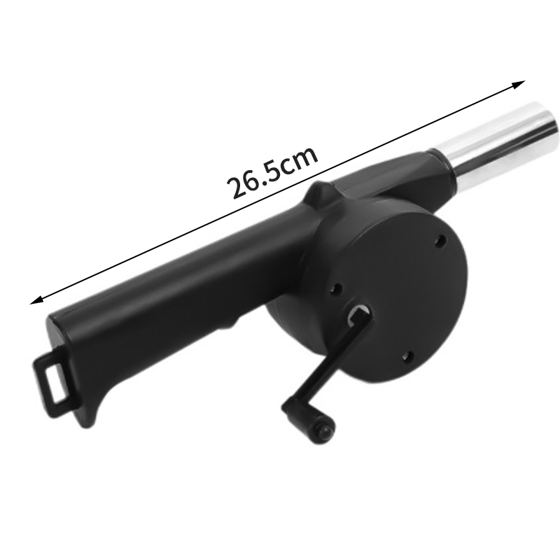 BBQファン送風機、速燃スターター、ポータブル手動クランク、 - Camping Cooking Kitchen のレビューと価格