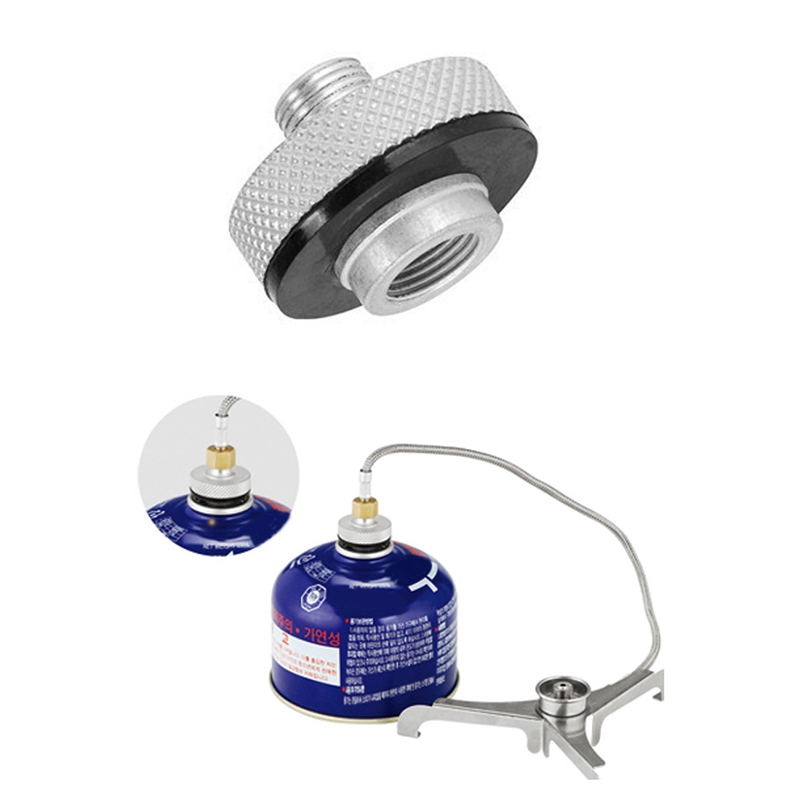 新入荷 ポータブル屋外キャンプストーブアダプター フラットガ - Camping Cooking Tools のレビューと価格