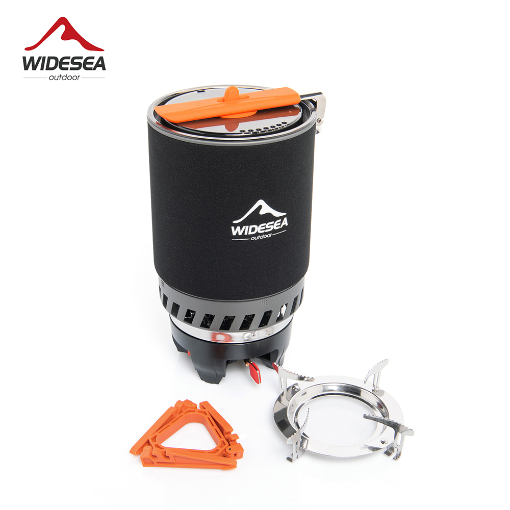 広範囲の海でのキャンプ用調理システム、熱交換器付き屋外ガスバ - Camping Hiking Cooking のレビューと価格