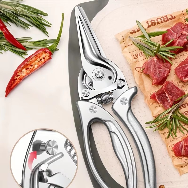 1/2個の頑丈な自動鶏骨カッター - ステンレス鋼製、キッチ - Camping Cooking Kitchen のレビューと価格
