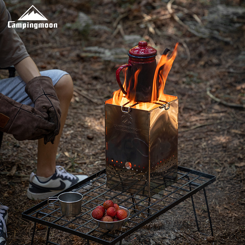 MT-18 CAMPINGMOON 折りたたみ式ポータブルイ - Camping Cooking Burner のレビューと価格