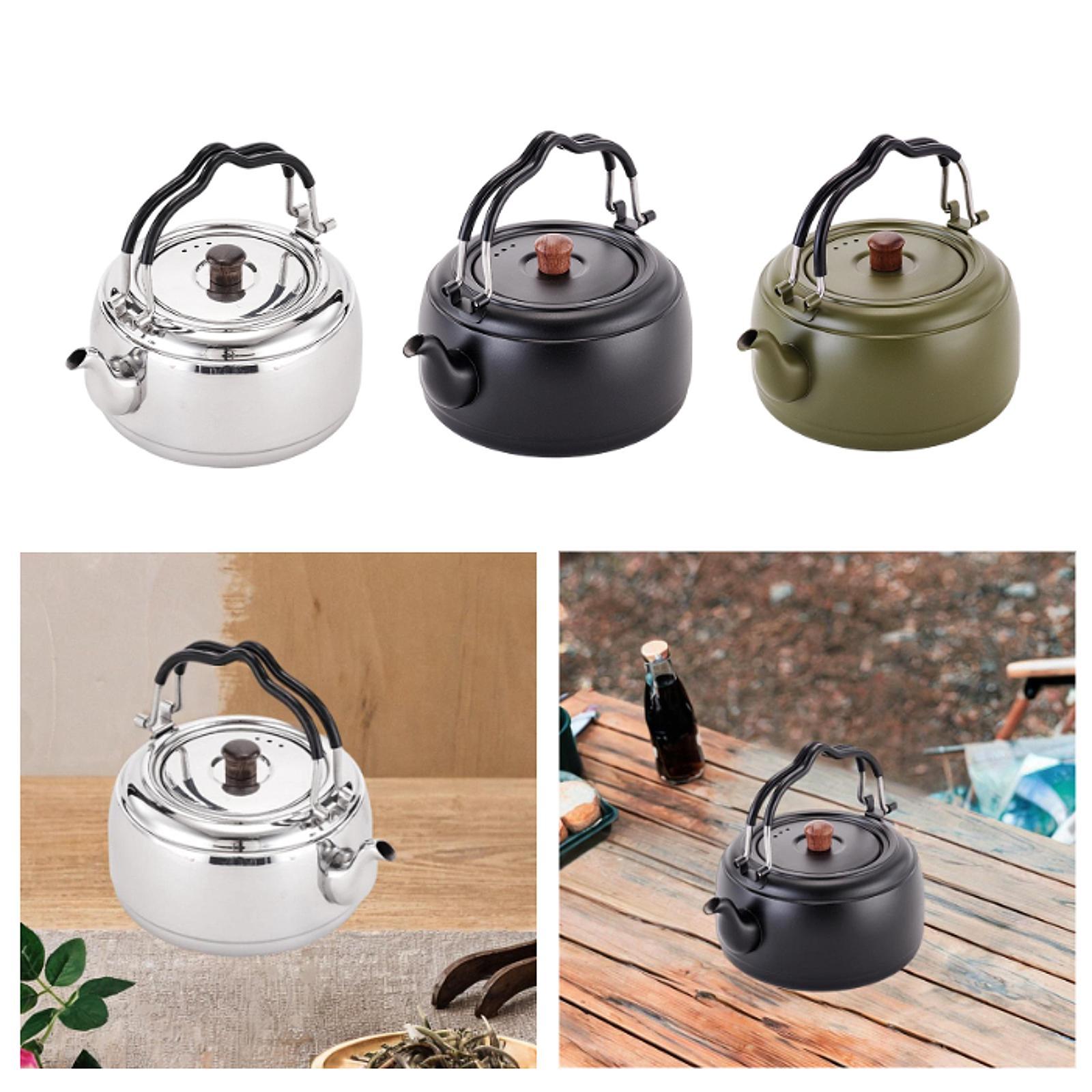 ティーケトル ポータブル 1L ギフト 厚みのある調理鍋 軽 - Camping Cooking Gifts のレビューと価格