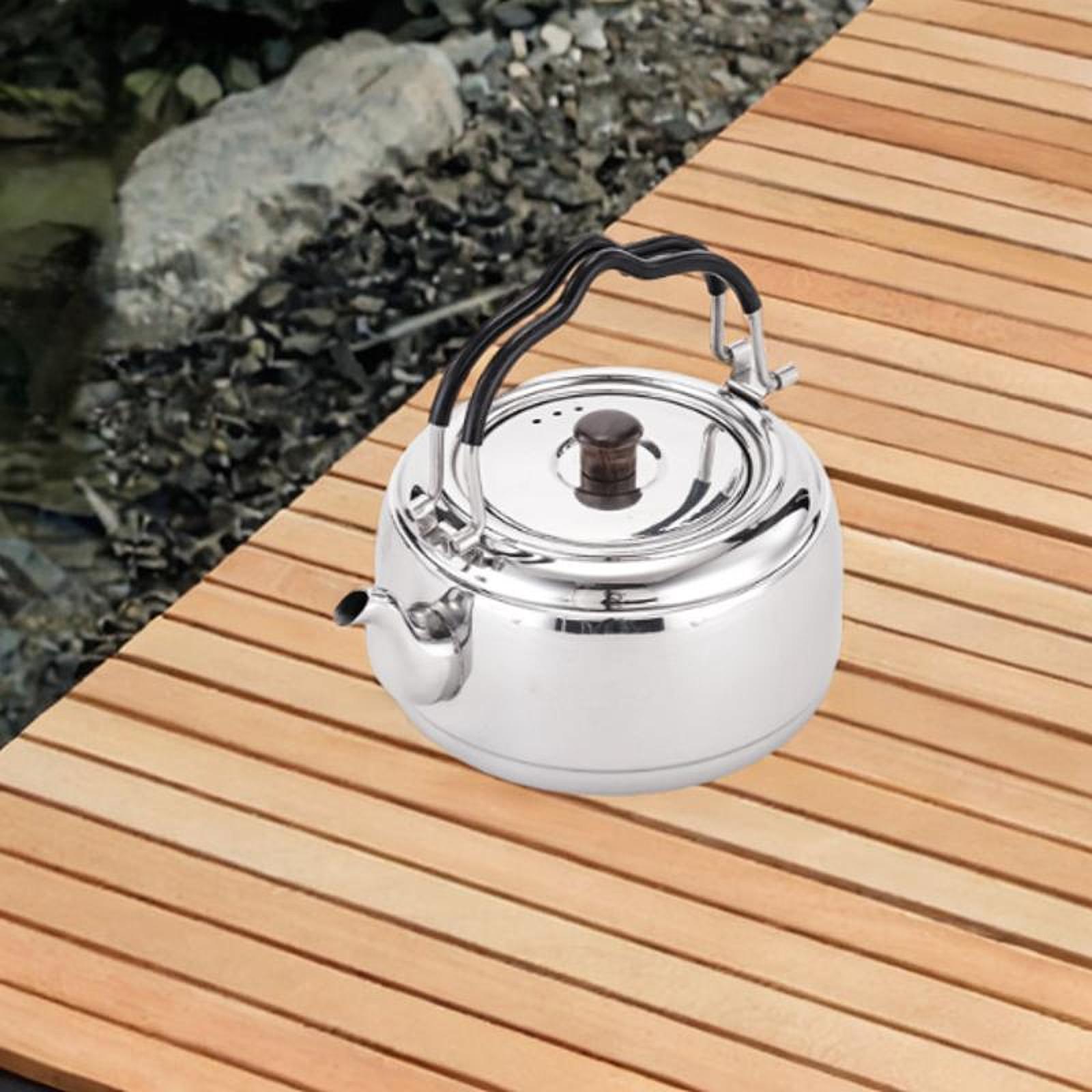 ティーケトル ポータブル 1L ギフト 厚みのある調理鍋 軽 - Camping Cooking Gifts のレビューと価格