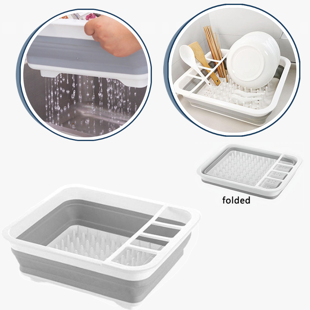 折りたたみ式食器乾燥ラック、食器整理棚、シンク乾燥ラック、ポ - Camping Cooking Dishes のレビューと価格