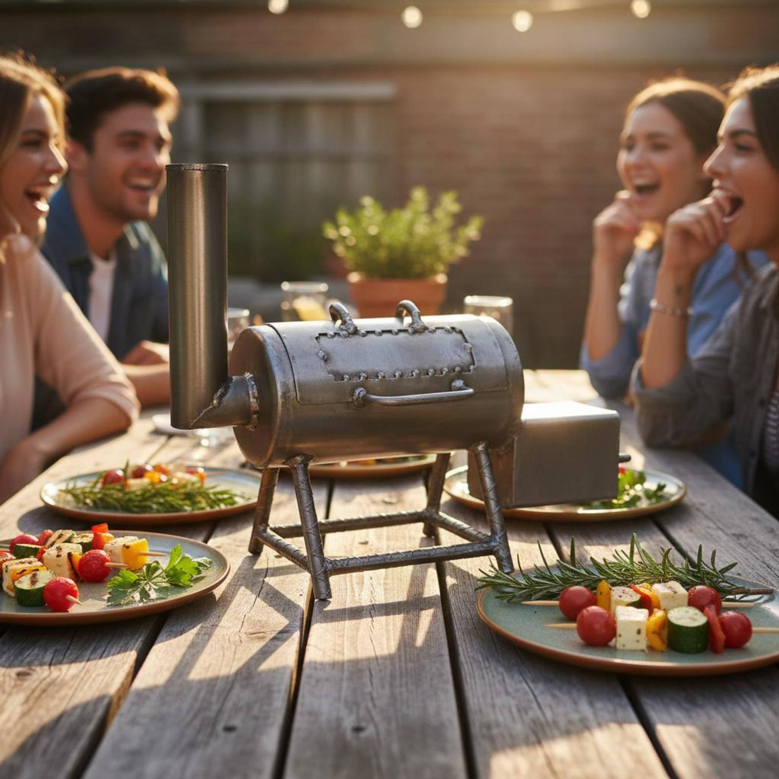ミニグリルギフトアイデア ポータブルバーベキューグリル 小型 - Camping Cooking Gifts のレビューと価格