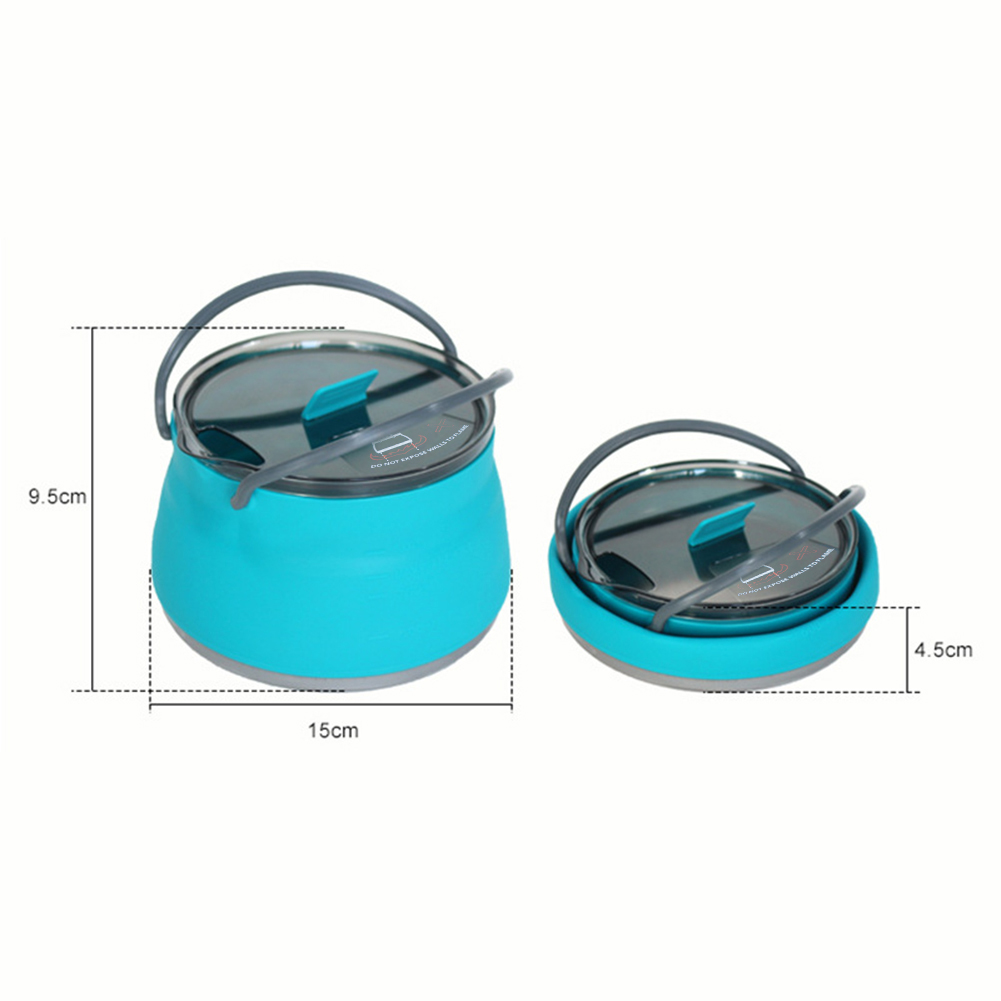 1L キャンプクックポット キャンプケトル 折りたたみ式ウォ - Camping Cooking Gifts のレビューと価格