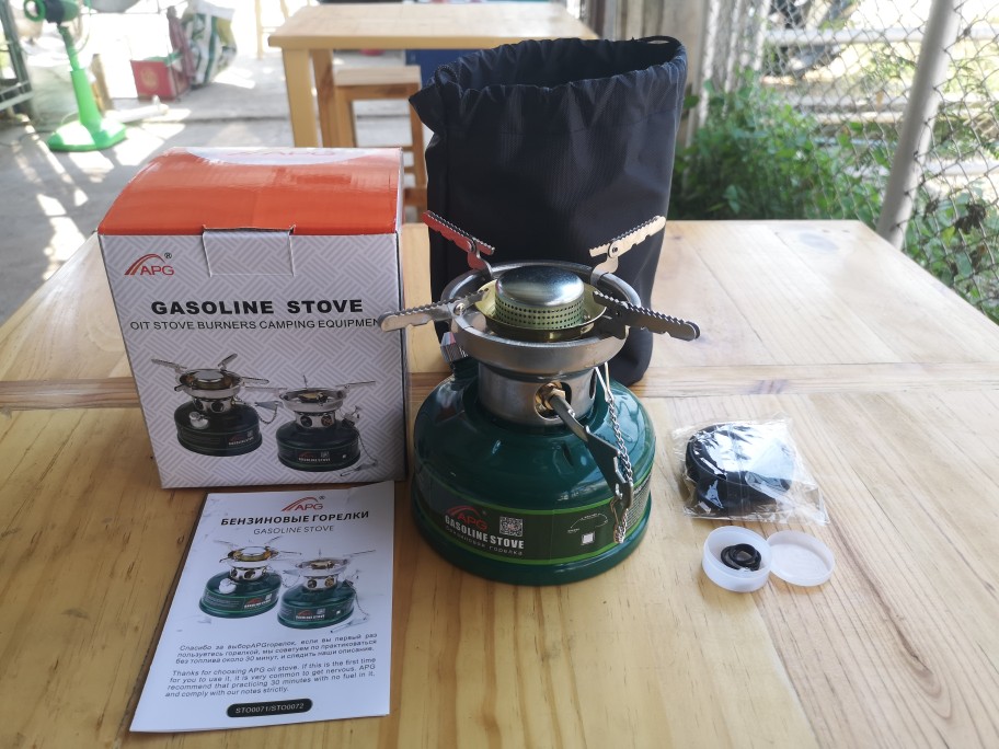 APGキャンプ用オイルストーブ調理用ガソリンバーナー（静音タ - Camping Cooking Burner のレビューと価格