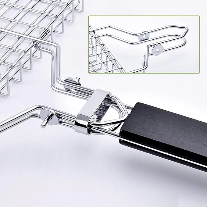 グリルバスケット 大型 ポータブル 折りたたみ式 BBQ キ - Camping Cooking Gifts のレビューと価格