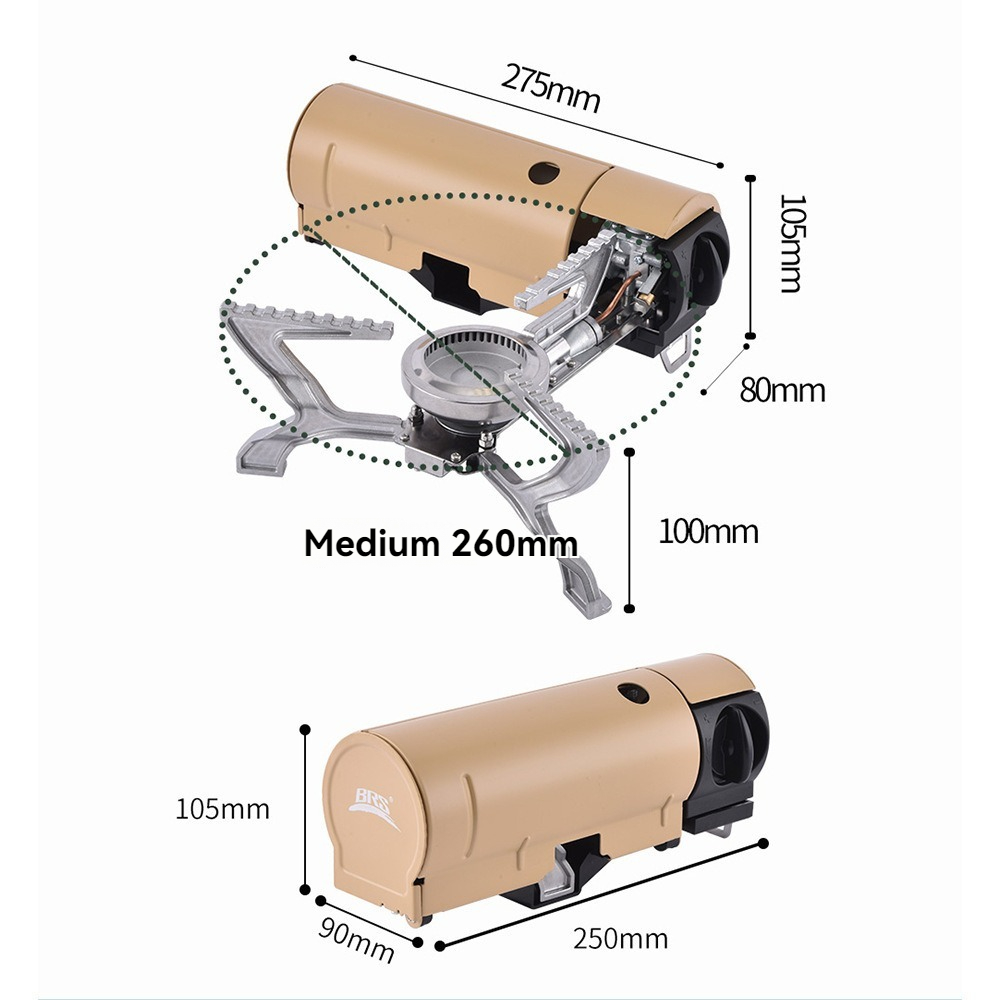BRS-99 キャンプ アウトドア ポータブル ガス 折りた - Camping Cooking Burner のレビューと価格