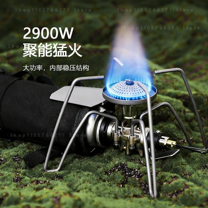 マイクロレギュレーター付きスパイダーストーブ、純チタン製ポー - Camping Hiking Cooking のレビューと価格