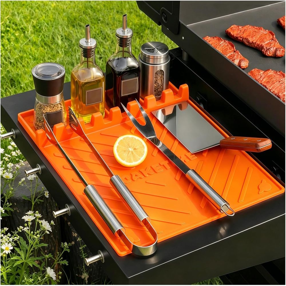 シリコン製グリルマットまたはグリドルアクセサリー、調理キッチ - Camping Cooking Kitchen のレビューと価格