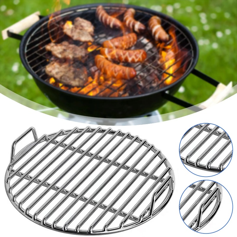 バーベキューラック、グリル格子交換用、丸型40cm鋳鉄グリル - Camping Cooking Cast Iron のレビューと価格