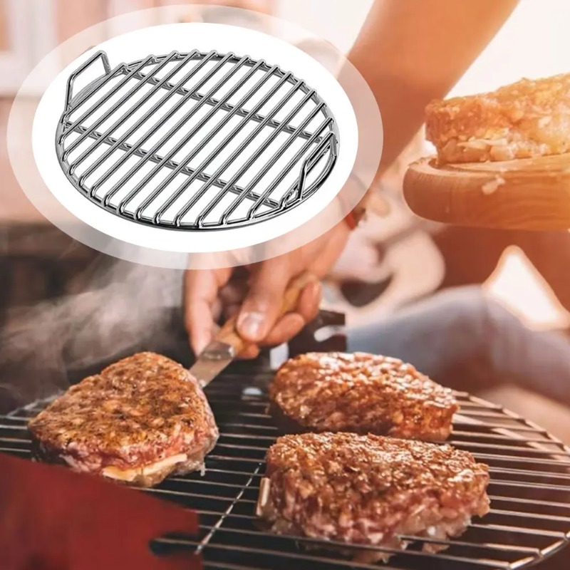 バーベキューラック、グリル格子交換用、丸型40cm鋳鉄グリル - Camping Cooking Cast Iron のレビューと価格