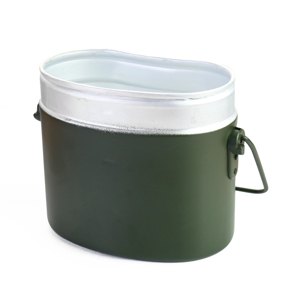 ポータブル合金ポットとボウルランチボックスセット軽量耐久性の - Camping Cooking Pot Set のレビューと価格