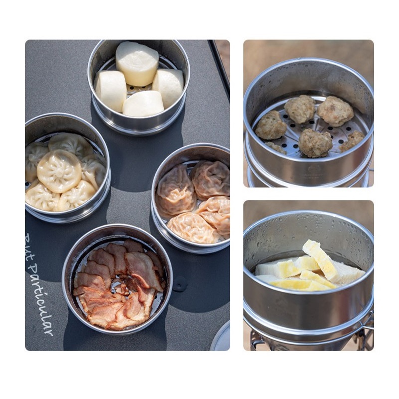 CAMPINGMOON Portatle アウトドア キャン - Camping Cooking Dishes のレビューと価格